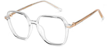 Load image into Gallery viewer, Transparent Square Full Rim Unisex Eyeglasses by Lenskart Air-149223