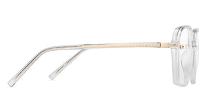 Transparent Square Full Rim Unisex Eyeglasses by Lenskart Air-149223