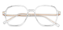 Load image into Gallery viewer, Transparent Square Full Rim Unisex Eyeglasses by Lenskart Air-149223