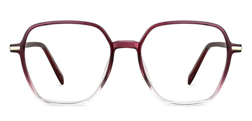 Purple Square Full Rim Unisex Eyeglasses by Lenskart Air-149224