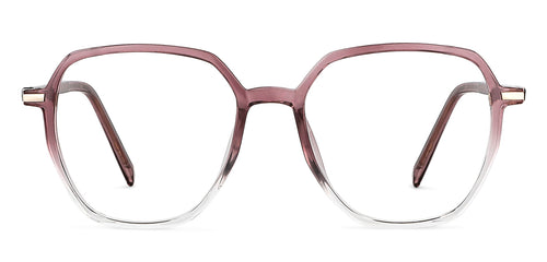 Pink Square Full Rim Unisex Eyeglasses by Lenskart Air-149228