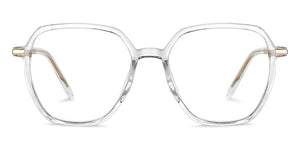 Transparent Square Full Rim Unisex Eyeglasses by Lenskart Air-149229