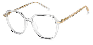 Transparent Square Full Rim Unisex Eyeglasses by Lenskart Air-149229