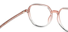 Load image into Gallery viewer, Pink Hexagonal Full Rim Unisex Eyeglasses by Lenskart Air-149231