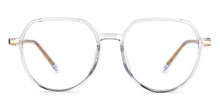 Load image into Gallery viewer, Transparent Hexagonal Full Rim Unisex Eyeglasses by Lenskart Air-149232