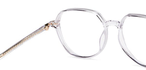 Transparent Hexagonal Full Rim Unisex Eyeglasses by Lenskart Air-149232