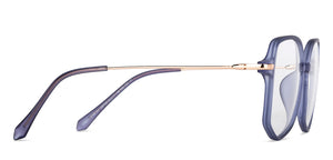 Purple Hexagonal Full Rim Unisex Eyeglasses by Lenskart Air-149706