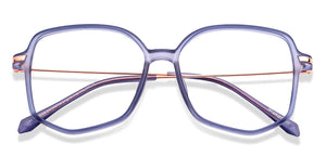 Purple Hexagonal Full Rim Unisex Eyeglasses by Lenskart Air-149706