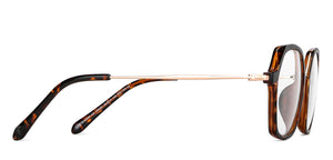Brown Hexagonal Full Rim Unisex Eyeglasses by Lenskart Air-149251