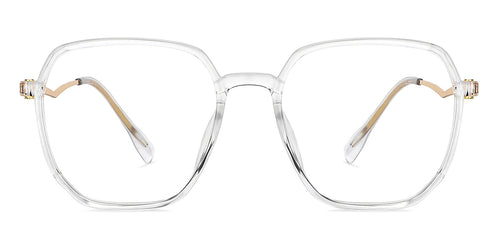 Transparent Hexagonal Full Rim Unisex Eyeglasses by Lenskart Air-149246