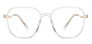 Transparent Hexagonal Full Rim Unisex Eyeglasses by Lenskart Air-149246