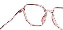 Load image into Gallery viewer, Pink Hexagonal Full Rim Unisex Eyeglasses by Lenskart Air-149247