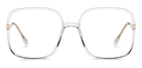 Transparent Square Full Rim Unisex Eyeglasses by Lenskart Air-149248