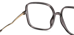 Yellow Square Full Rim Unisex Eyeglasses by Lenskart Air-149249