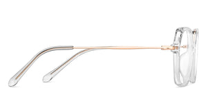 Transparent Hexagonal Full Rim Unisex Eyeglasses by Lenskart Air-149250
