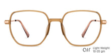 Load image into Gallery viewer, Grey Wayfarer Full Rim Unisex Eyeglasses by Lenskart Air-149434