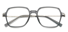 Load image into Gallery viewer, Grey Wayfarer Full Rim Unisex Eyeglasses by Lenskart Air-149436