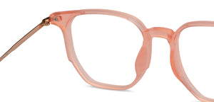 Pink Wayfarer Full Rim Unisex Eyeglasses by Lenskart Air-149442
