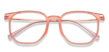 Load image into Gallery viewer, Pink Wayfarer Full Rim Unisex Eyeglasses by Lenskart Air-149442