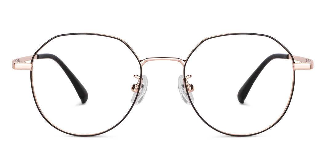 Black Round Full Rim Unisex Eyeglasses by Lenskart Air-149444