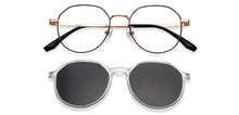 Load image into Gallery viewer, Black Round Full Rim Unisex Eyeglasses by Lenskart Air-202177