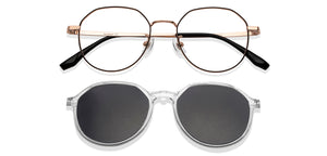 Black Round Full Rim Unisex Eyeglasses by Lenskart Air-202177