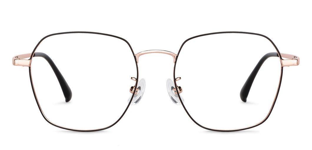 Black Square Full Rim Unisex Eyeglasses by Lenskart Air-149446