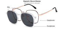 Load image into Gallery viewer, Black Square Full Rim Unisex Eyeglasses by Lenskart Air-149446
