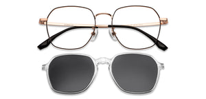 Black Square Full Rim Unisex Eyeglasses by Lenskart Air-149446