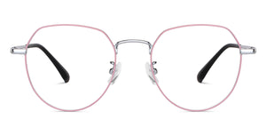 Pink Round Full Rim Unisex Eyeglasses by Lenskart Air-202150