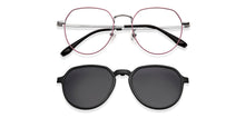 Load image into Gallery viewer, Pink Round Full Rim Unisex Eyeglasses by Lenskart Air-202150