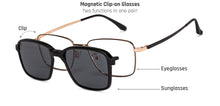 Load image into Gallery viewer, Black Rectangle Full Rim Unisex Eyeglasses by Lenskart Air-149452