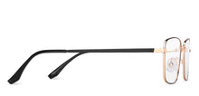 Load image into Gallery viewer, Black Rectangle Full Rim Unisex Eyeglasses by Lenskart Air-149452