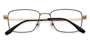 Black Rectangle Full Rim Unisex Eyeglasses by Lenskart Air-149452