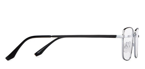 Black Rectangle Full Rim Unisex Eyeglasses by Lenskart Air-149453