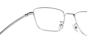Black Rectangle Full Rim Unisex Eyeglasses by Lenskart Air-149453