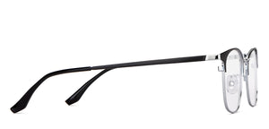 Black Wayfarer Full Rim Unisex Eyeglasses by Lenskart Air-149454