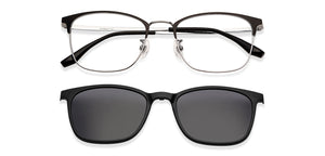 Black Wayfarer Full Rim Unisex Eyeglasses by Lenskart Air-149454