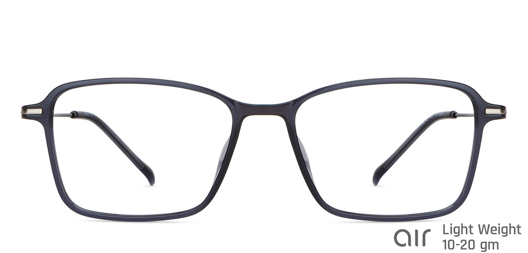 Blue Square Full Rim Unisex Eyeglasses by Lenskart Air-149517