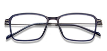Load image into Gallery viewer, Blue Square Full Rim Unisex Eyeglasses by Lenskart Air-149517