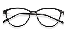 Load image into Gallery viewer, Black Cat Eye Full Rim Unisex Eyeglasses by Lenskart Air-149521