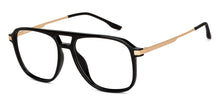 Load image into Gallery viewer, Black Aviator Full Rim Unisex Eyeglasses by Lenskart Air-149506
