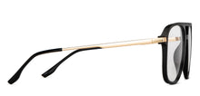 Load image into Gallery viewer, Black Aviator Full Rim Unisex Eyeglasses by Lenskart Air-149506