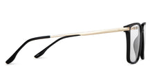 Load image into Gallery viewer, Black Square Full Rim Unisex Eyeglasses by Lenskart Air-149509