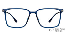 Load image into Gallery viewer, Blue Square Full Rim Unisex Eyeglasses by Lenskart Air-149510
