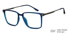 Load image into Gallery viewer, Blue Square Full Rim Unisex Eyeglasses by Lenskart Air-149510