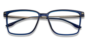Blue Square Full Rim Unisex Eyeglasses by Lenskart Air-149510