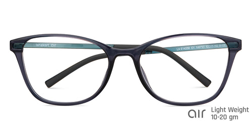 Grey Cat Eye Full Rim Unisex Eyeglasses by Lenskart Air-149793