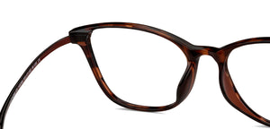 Tortoise Cat Eye Full Rim Unisex Eyeglasses by Lenskart Air-149795