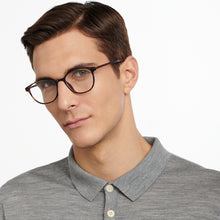 Load image into Gallery viewer, Tortoise Round Full Rim Unisex Eyeglasses by Lenskart Air-149840